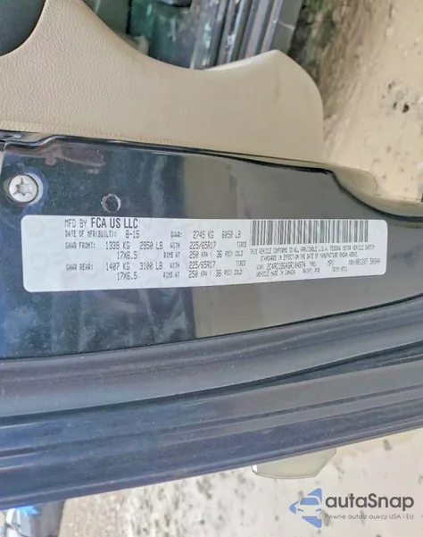 2016 Chrysler Town & Country Touring from USA, damaged, VIN 2C4RC1BG4GR104974